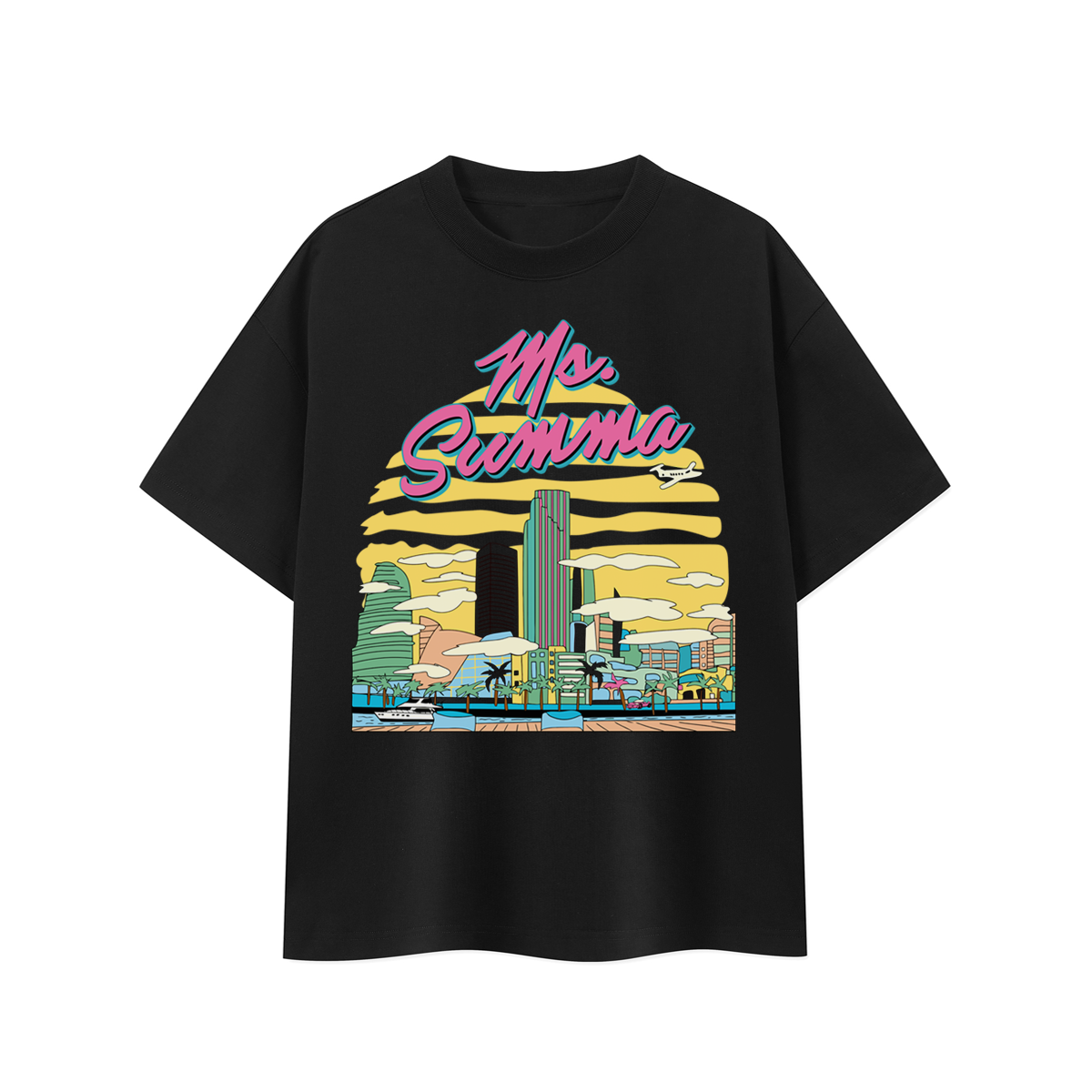 Ms. Summa (Black Tee) LIMITED STOCK